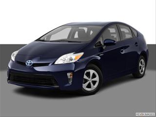 2012 Toyota Prius Front angle medium view